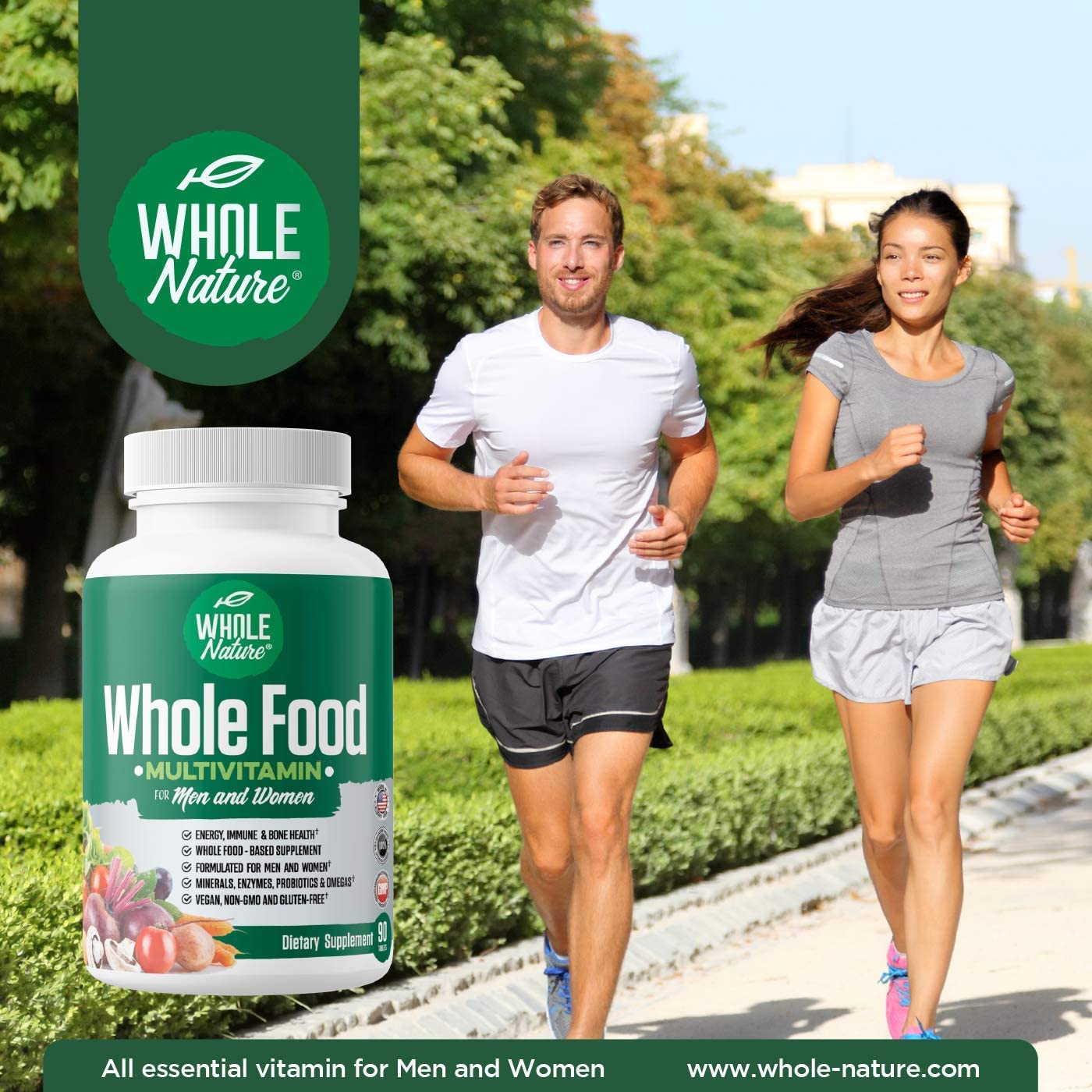 Whole Nature Whole Food Multivitamin For Men & Women