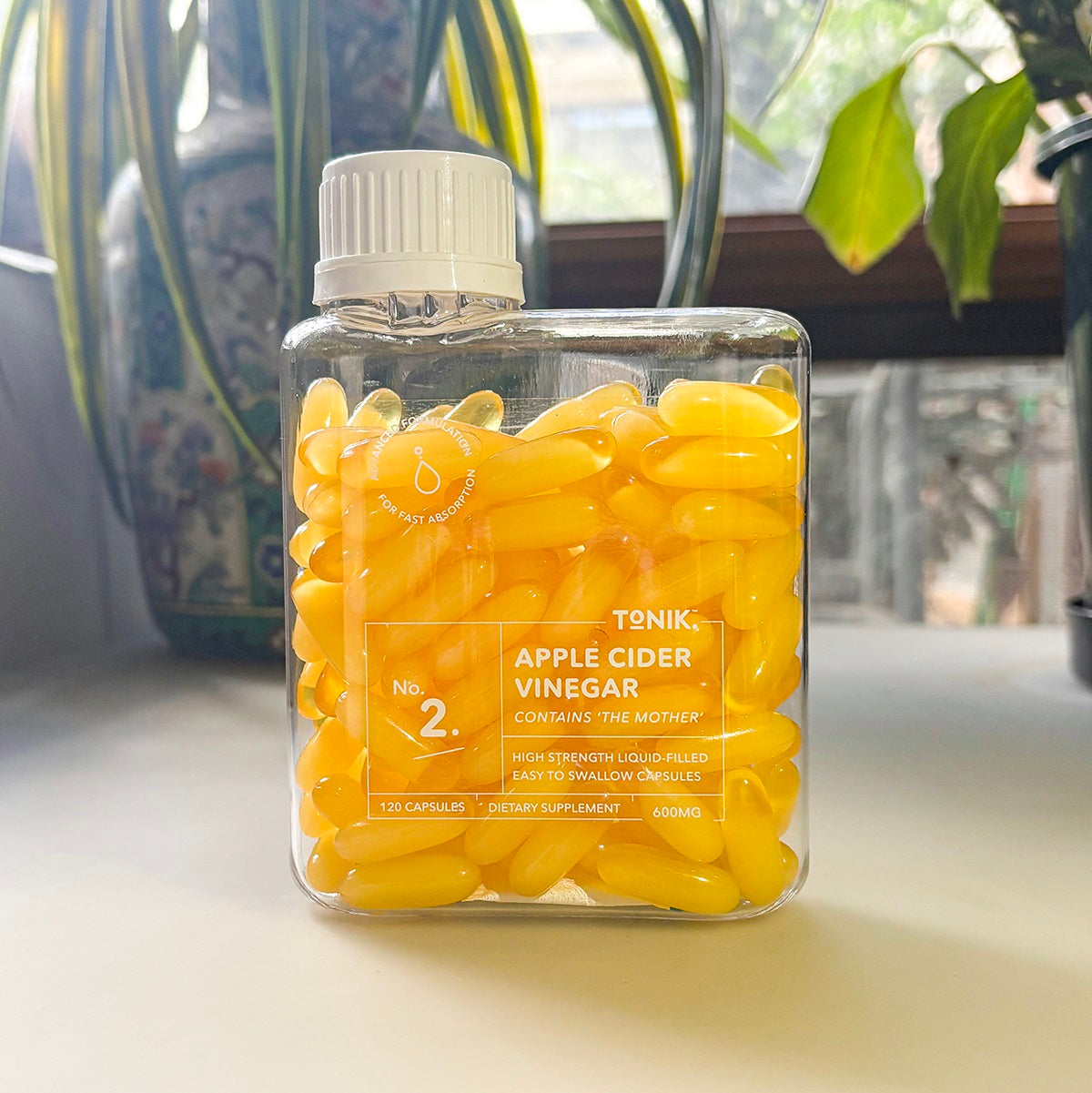 Tonik Apple Cider Vinegar Capsules – 120 Capsules | Gut Health