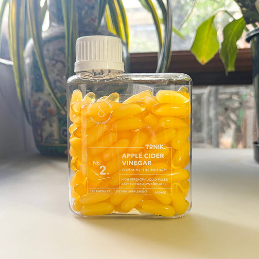 Tonik Apple Cider Vinegar Capsules – 120 Capsules | Gut Health