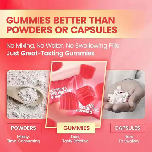 Dual-Action Feminine Probiotic Gummies