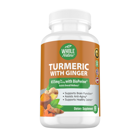 Turmeric Curcumin, Ginger & Black Pepper